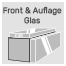 Fronten und Auflagen mit Glas