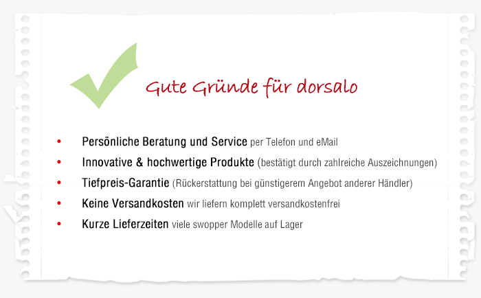 Gute Gründe für dorsalo.de